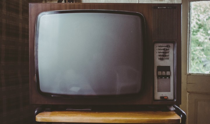 Old CRT television of days gone by